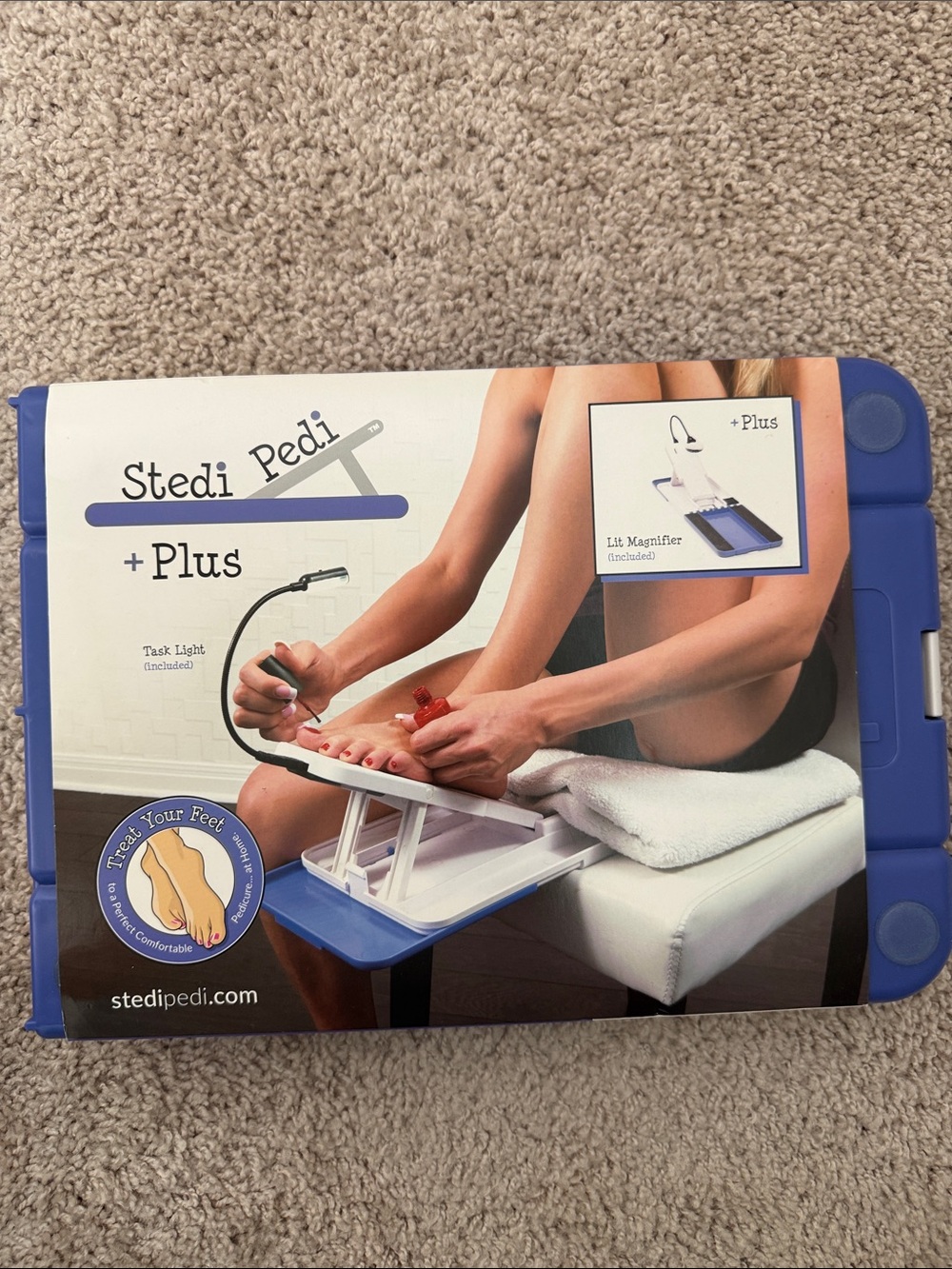 Stedi Pedi Plus w/Light & Lit Magnifier